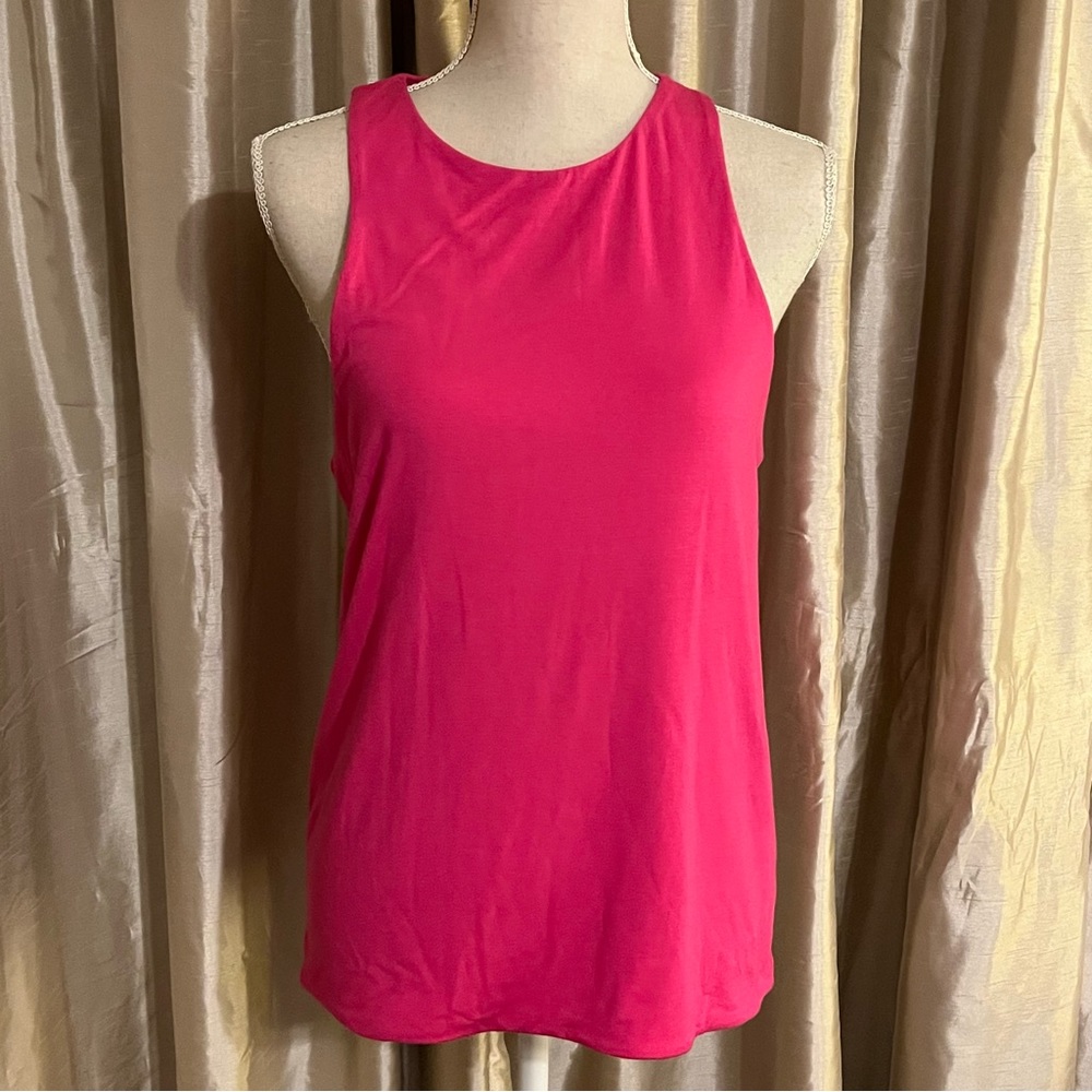 NWT J Crew Pink Stretch Shell Top